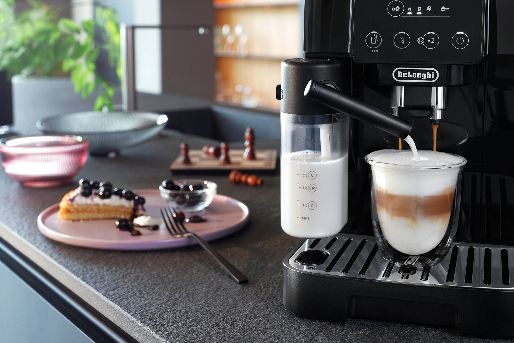 Delonghi - Magnifica Start + Milk Bean to Cup Coffee Machine