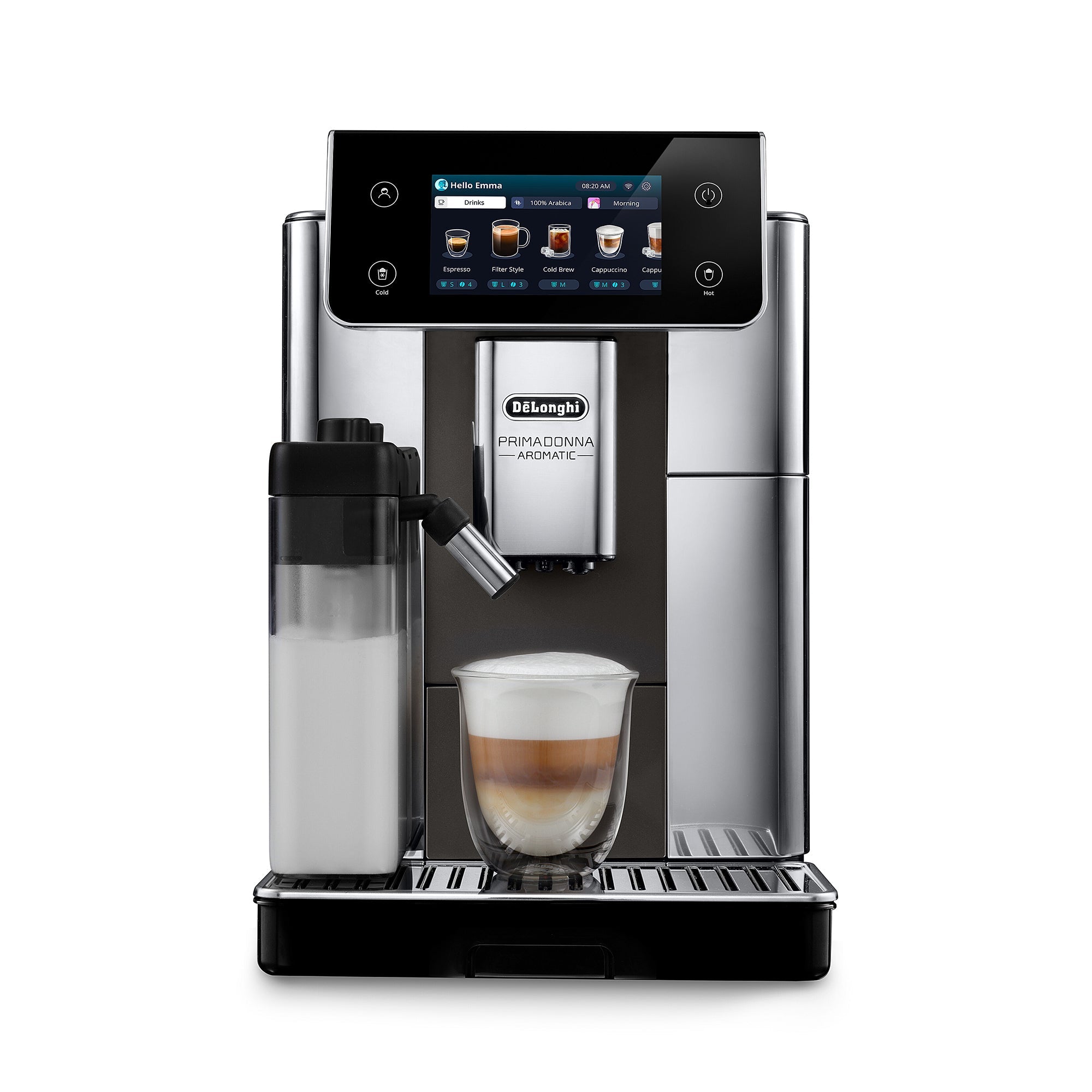Delonghi - PrimaDonna Aromatic Bean to Cup Coffee Machine Delonghi - PrimaDonna Aromatic Bean to Cup Coffee Machine