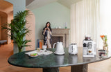 Delonghi - Rivelia Bean to Cup Coffee Machine and Eclettica Breakfast Set - White - De'Longhi South Africa