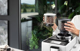 Delonghi - Rivelia Bean to Cup Coffee Machine Arctic White - EXAM440.55.W - De'Longhi South Africa