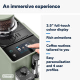 Delonghi - Rivelia Bean to Cup Coffee Machine Green - EXAM440.55.GR - De'Longhi South Africa