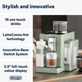 Delonghi - Rivelia Bean to Cup Coffee Machine Green - EXAM440.55.GR - De'Longhi South Africa