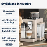 Delonghi - Rivelia Bean to Cup Coffee Machine Sand Beige - EXAM440.55.BG - De'Longhi South Africa