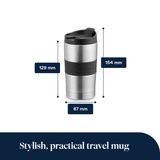 Delonghi - Thermal Travel Mug Stainless Steel 235ml - DLSC074 - De'Longhi South Africa