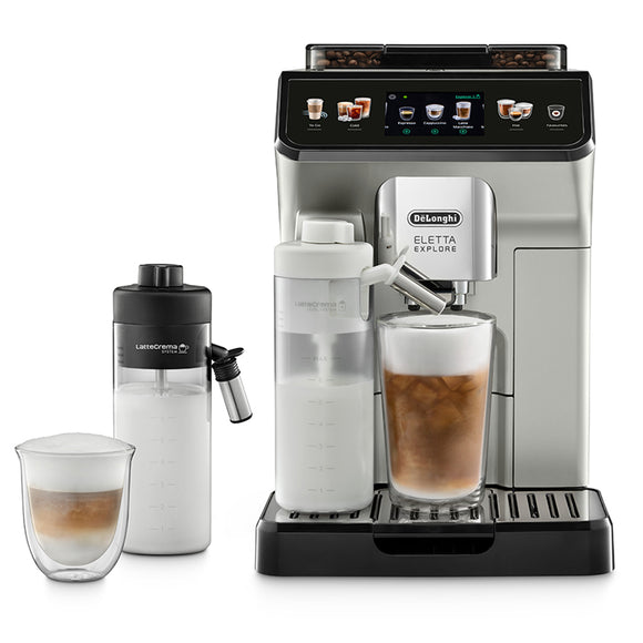 Delonghi - Eletta Explore Bean to Cup Coffee Machine - ECAM450.65.S