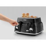 Scultura Selections Granite Black 4 slice toaster CTZS 4003.BK
