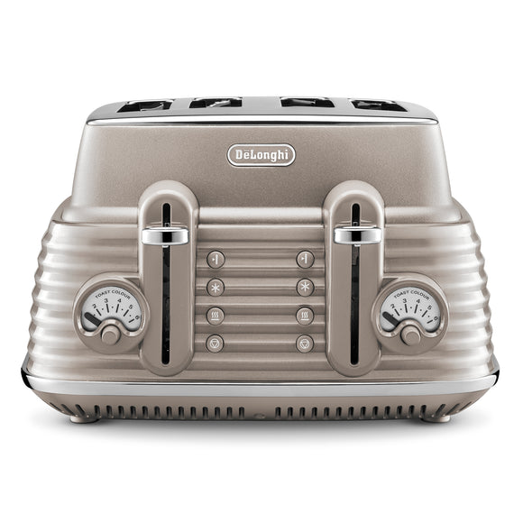 Scultura Selections Clay Beige 4 slice toaster  CTZS 4003.BG