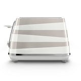 Delonghi - Avvolta Class 4 Slice Toaster Graceful White - CTAC4003.W - De'Longhi South Africa