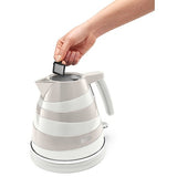 Delonghi - Avvolta Class Cordless Kettle Graceful White - KBAC3001.W - De'Longhi South Africa