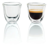 Delonghi - Double Walled Espresso Glasses 90ml - DLSC310 - De'Longhi South Africa