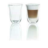Delonghi - Double Walled Latte Macchiato Glasses 330ml - DLSC312 - De'Longhi South Africa